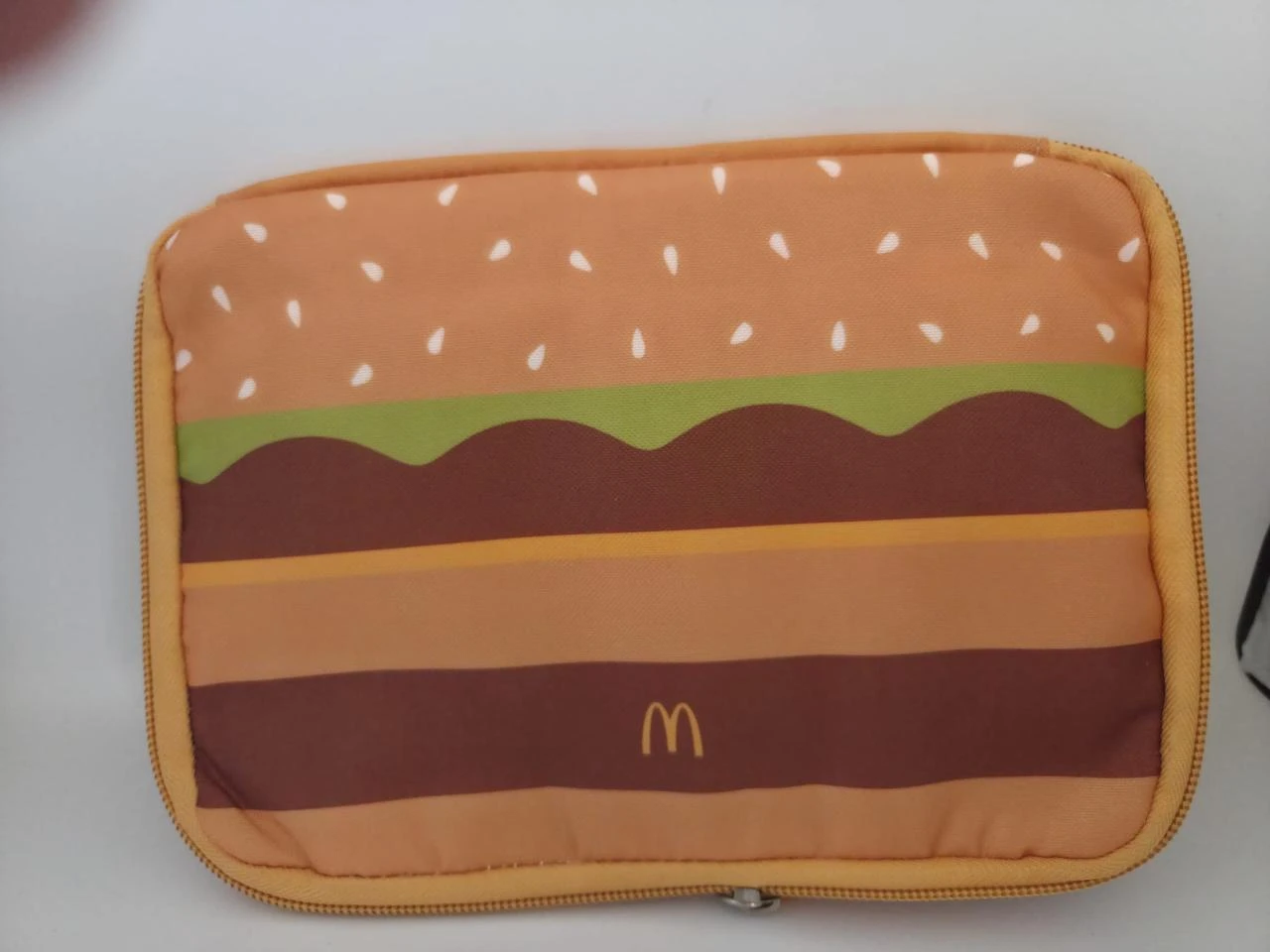 Trousse organisatrice McDonald’s motif hamburger – Avec poignée